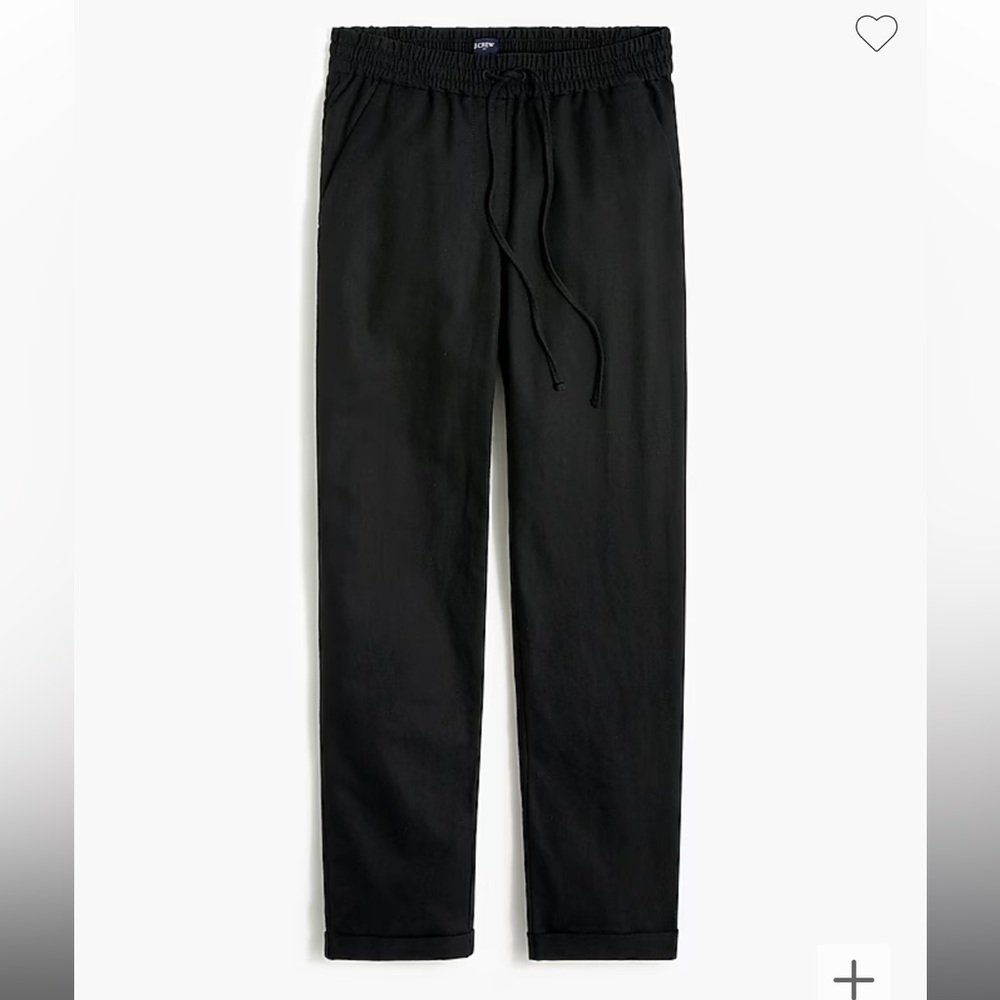 J. Crew Linen/Cotton Draw String Pant w/Pockets